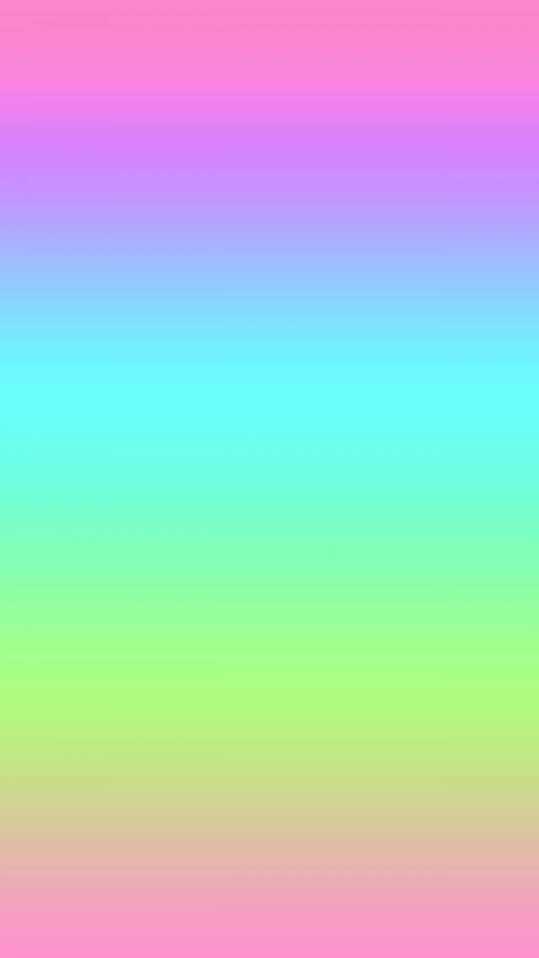 Pastel Rainbow iPhone Wallpaper