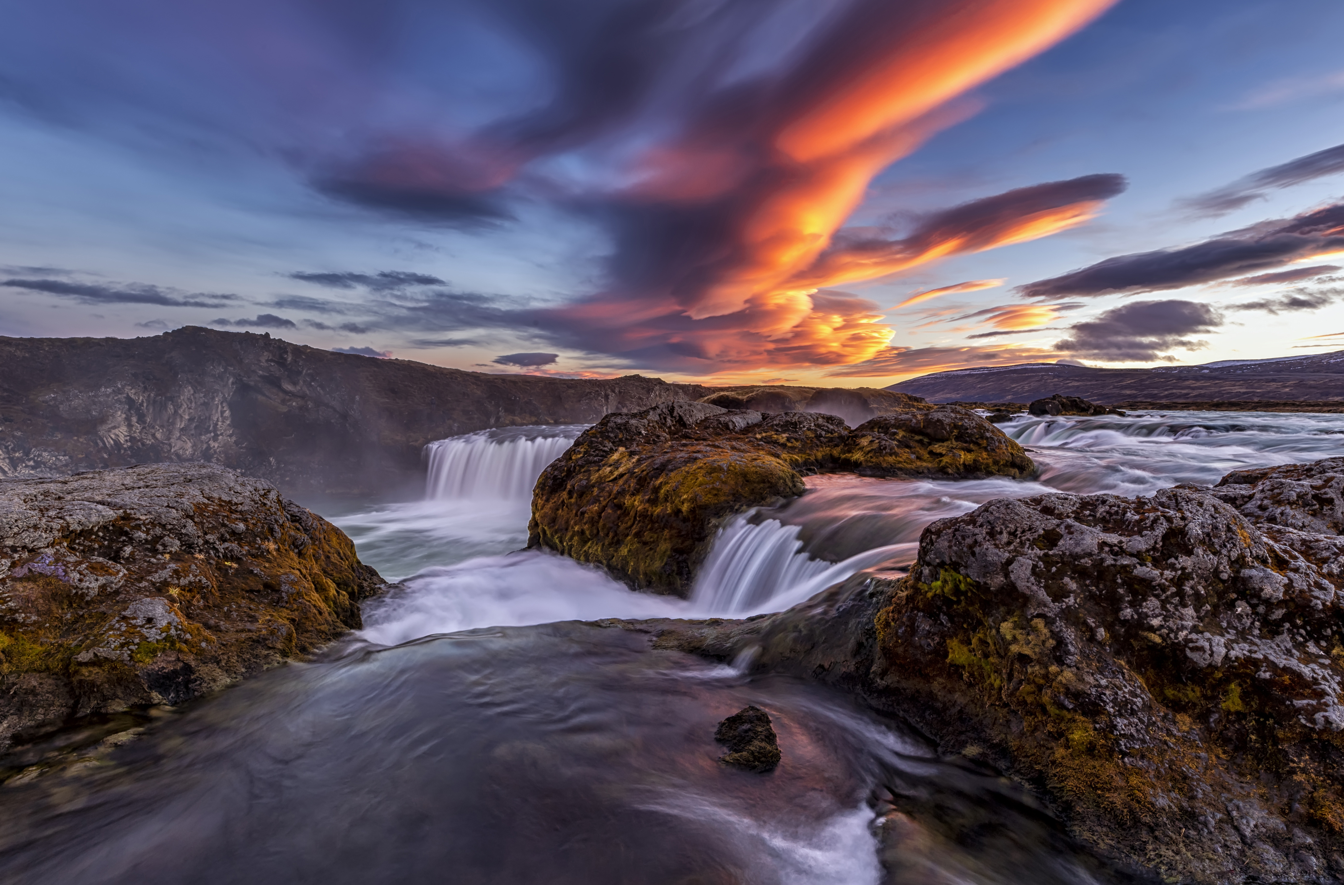 Iceland River Waterfall 4k Wallpaper HD Nature