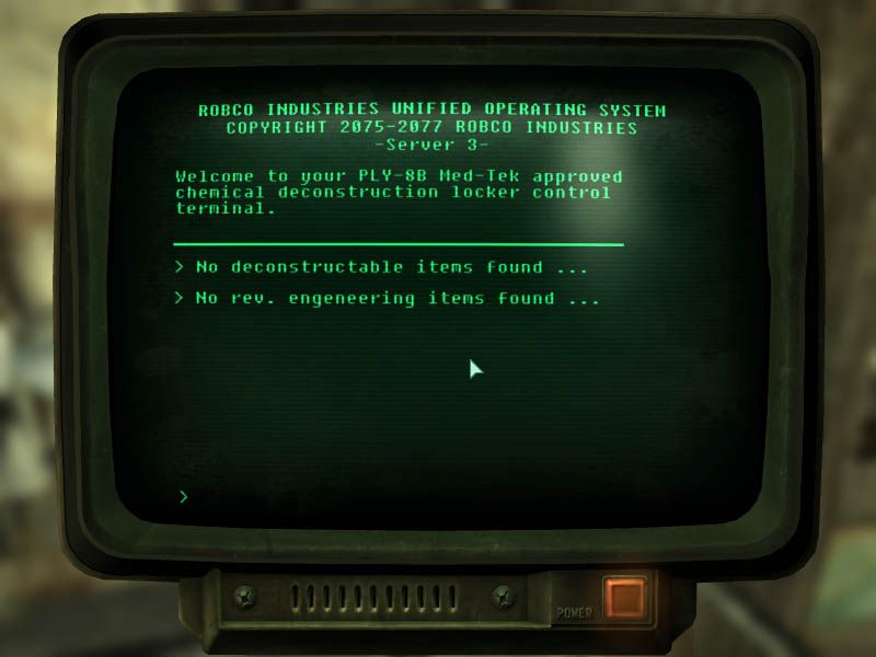 Pin Fallout Terminal