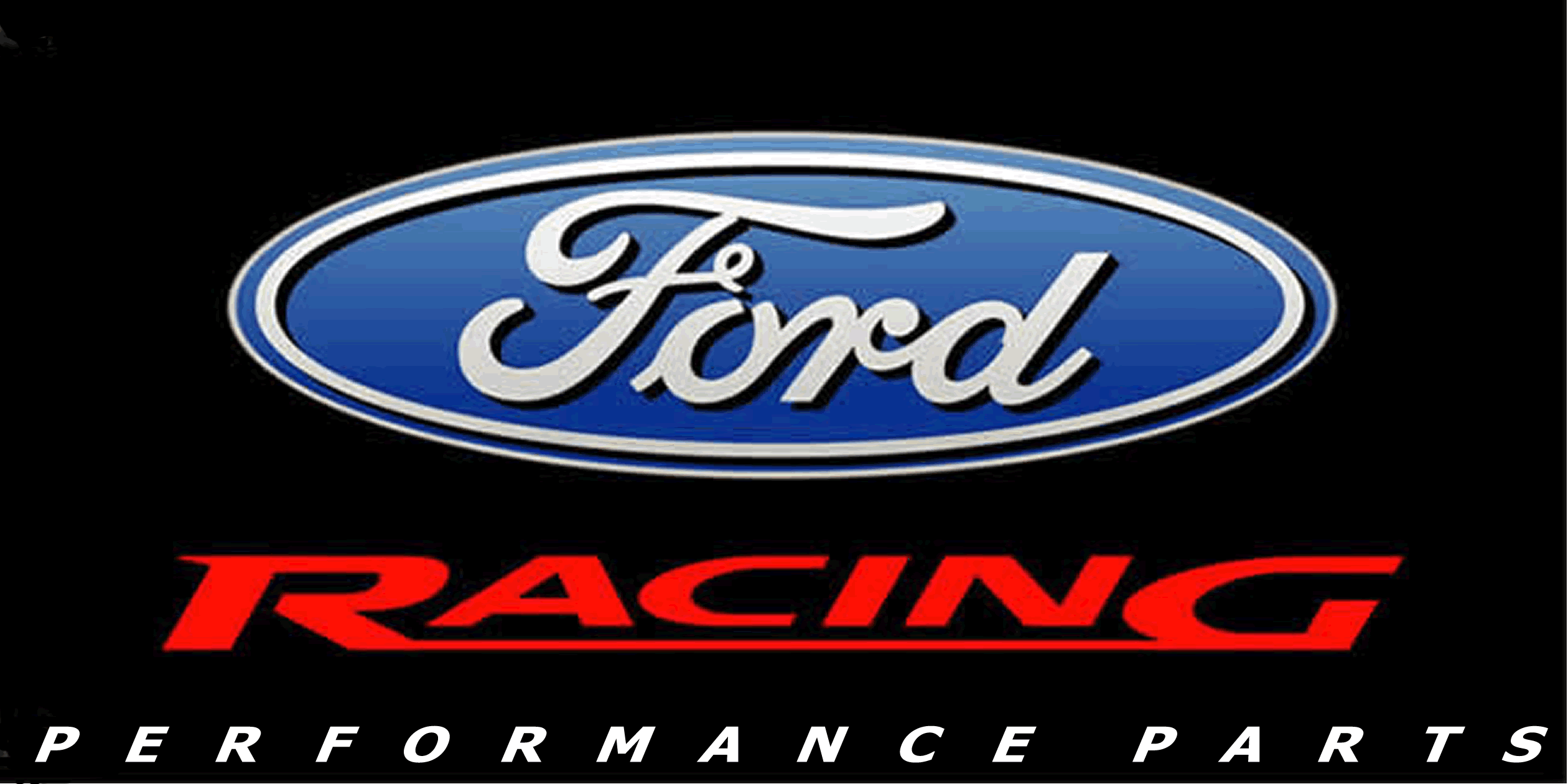 Black Ford Racing Logo