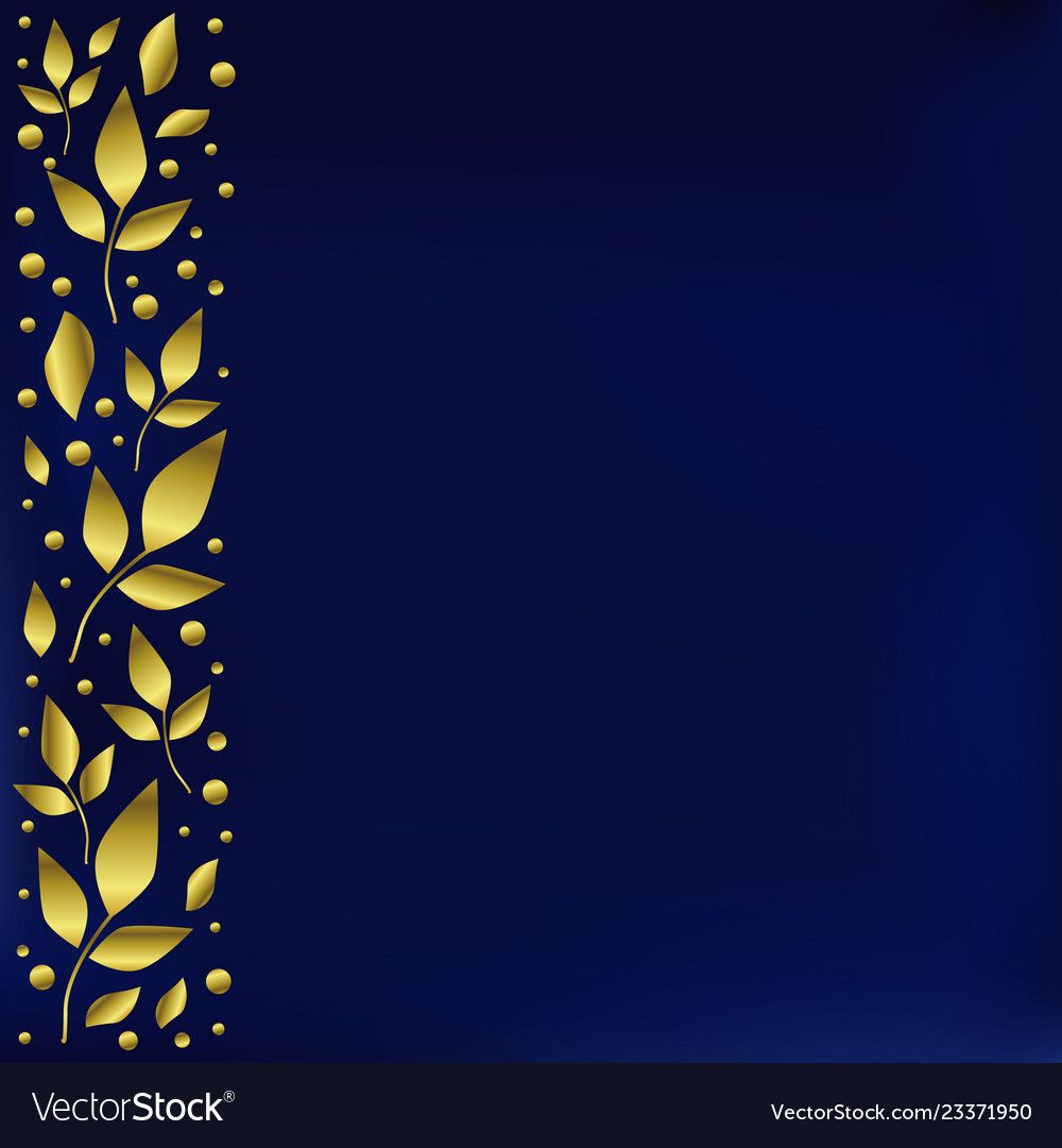 Blue Background Stylized As Velvet With Decorative Vector Image On