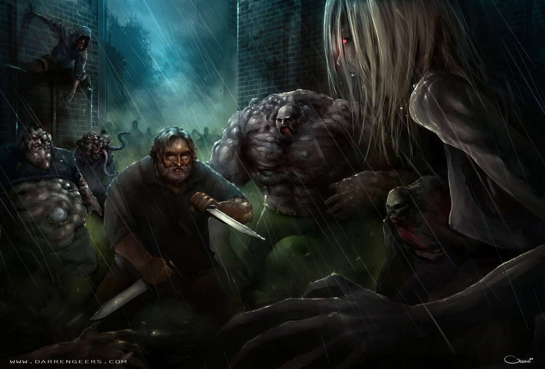 Gabe Newell Left Dead By Darren Geers Darrengeers