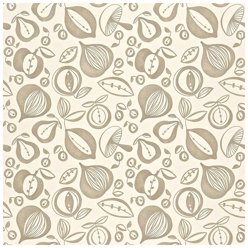  Ivory Metallic wallpaper from the 50s collection priced per roll