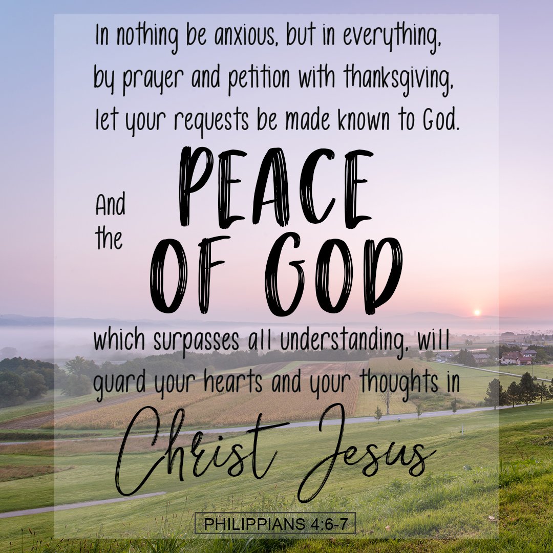 Philippians Peace Of God Bible Verse Art S