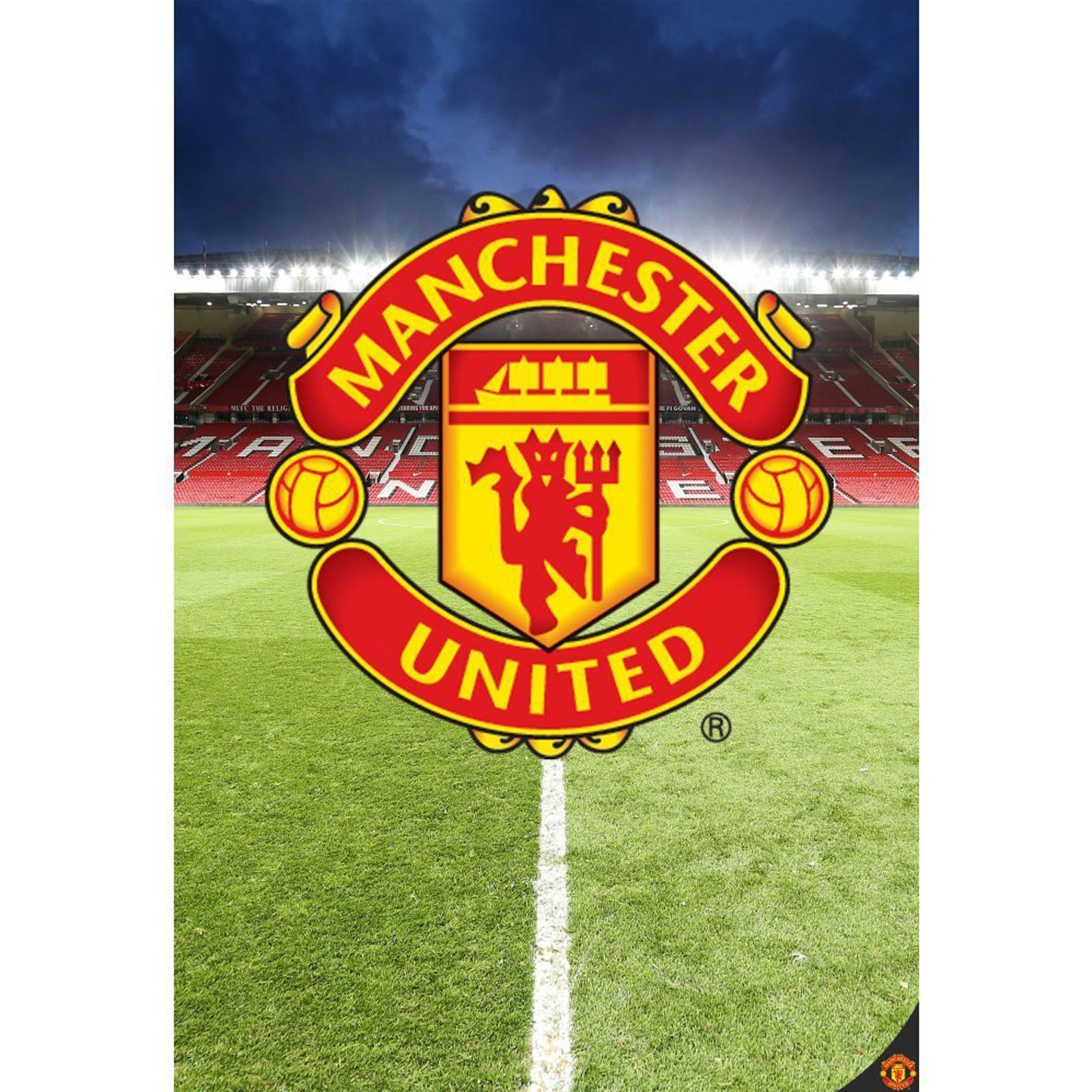 Details About Manchester United Fc Wallpaper Wall Mural New Man Utd