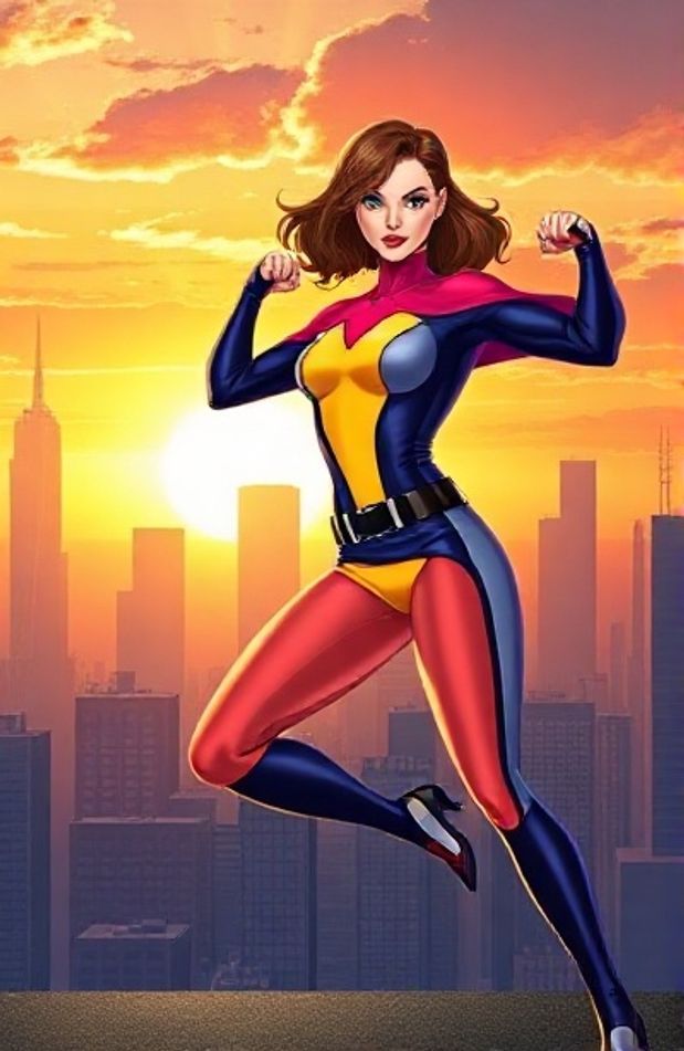 Female Superhero Wallpaper