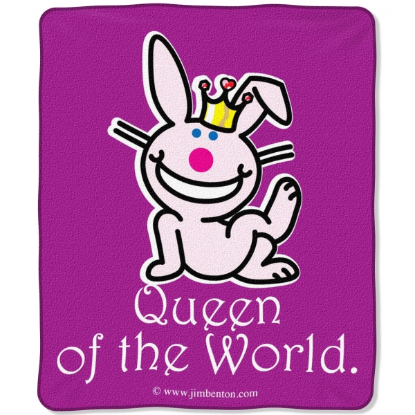 Happy Bunny Queen Of The World Entertainment X Micro Raschel