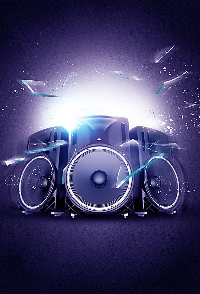 Creative Music Posters Background Dj Image Background