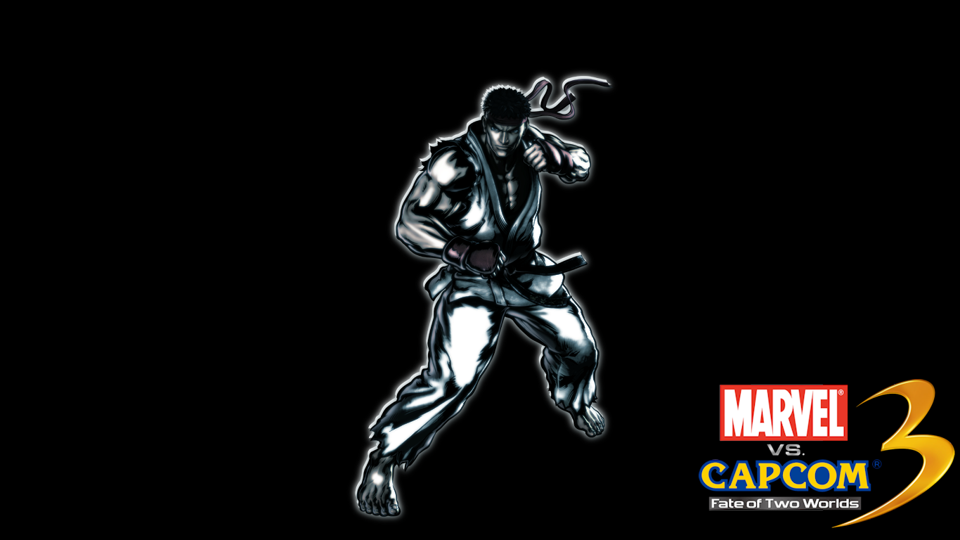 Ultimate Marvel Vs Ryu Wallpaper By Kingtlv