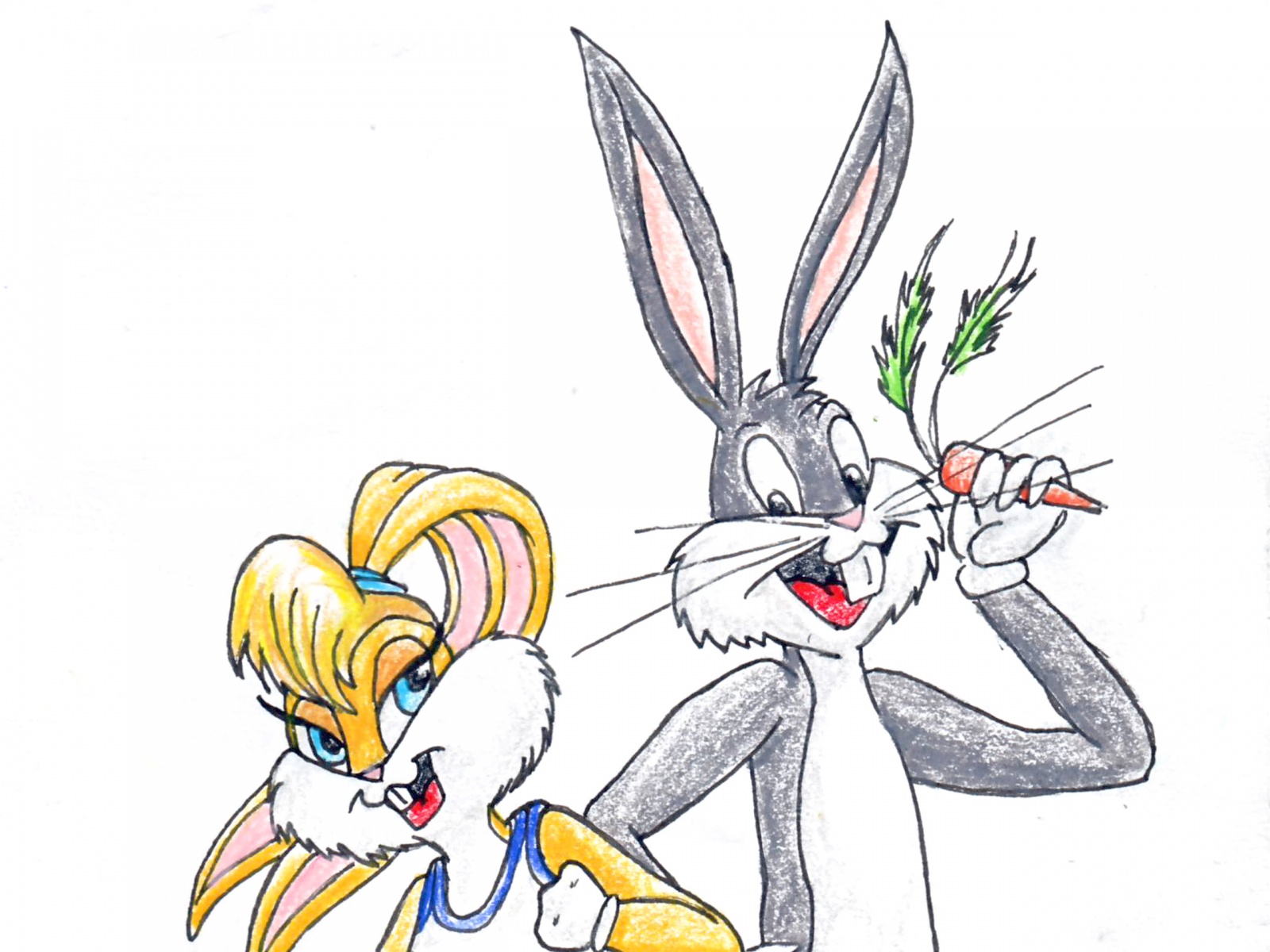 To Draw Bugs Bunny Cartoons Baby