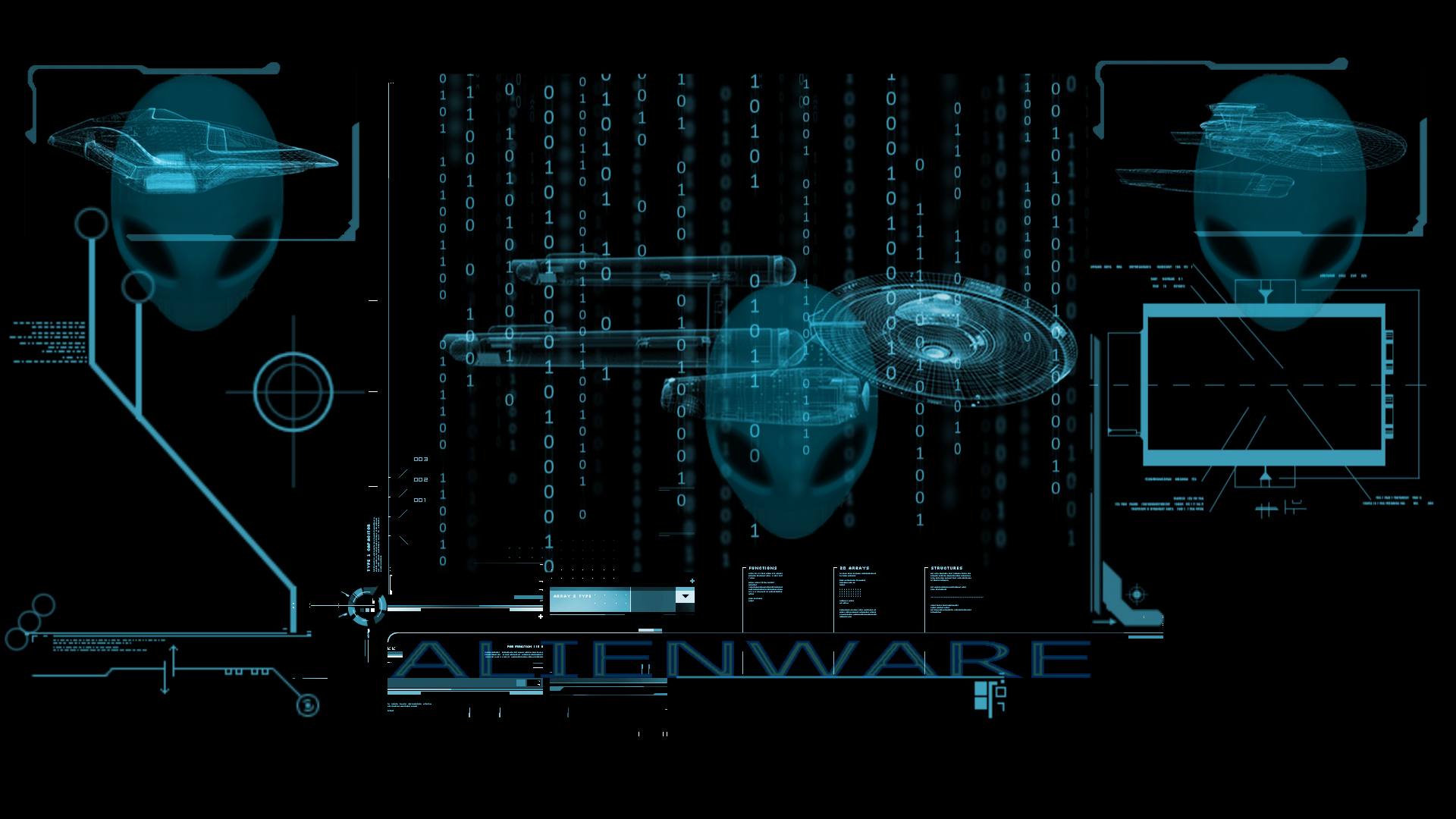 Gadget Alienware Windows Themes Wallpaper