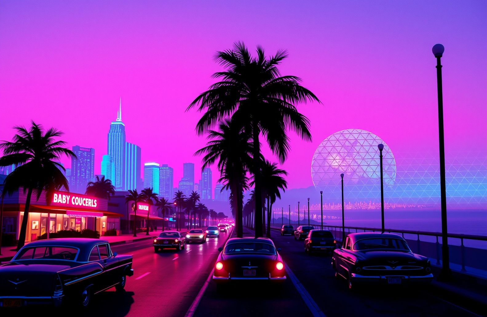Retrowave Wallpaper