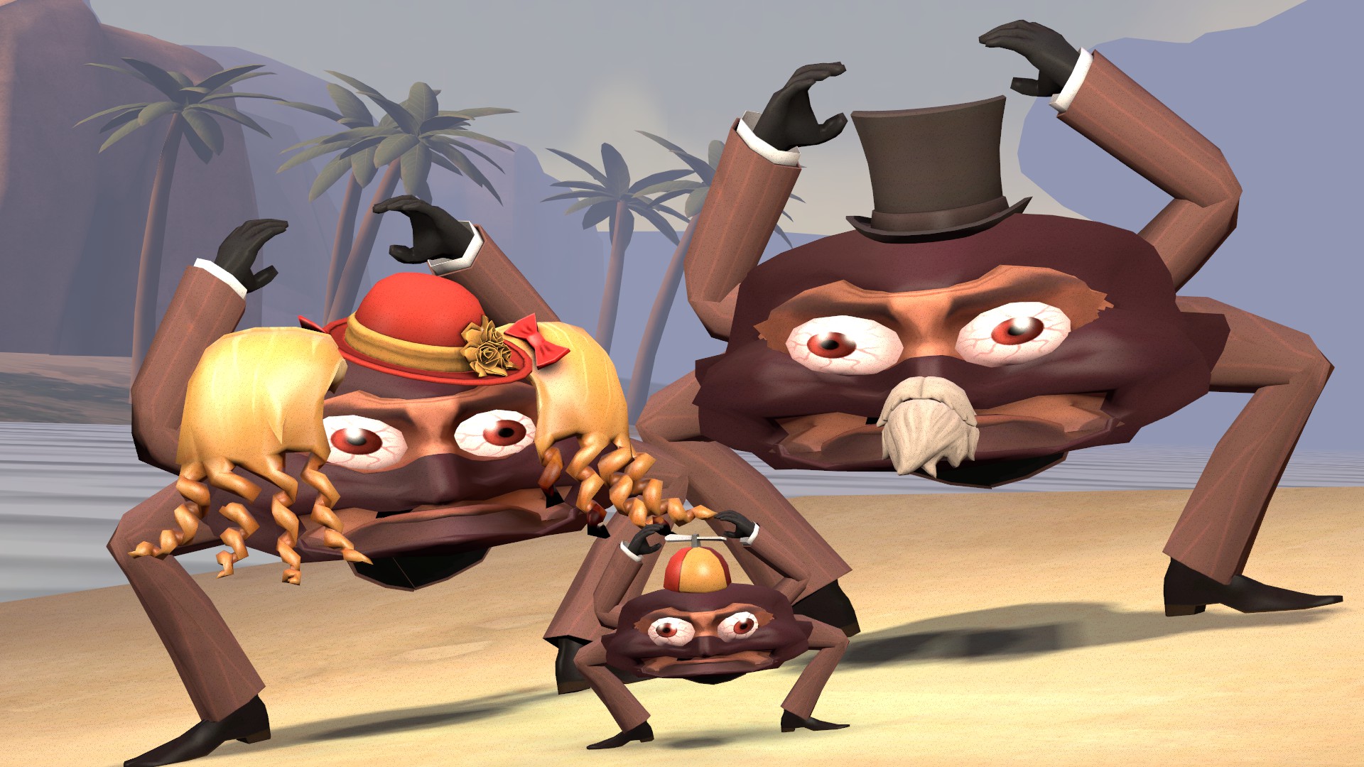 Gmod A Happy Little Spycrab Family By Heavy