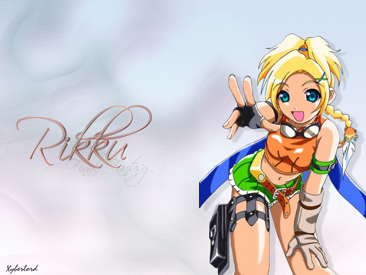 Cool Final Fantasy Rikku Wallpaper Hq Background HD