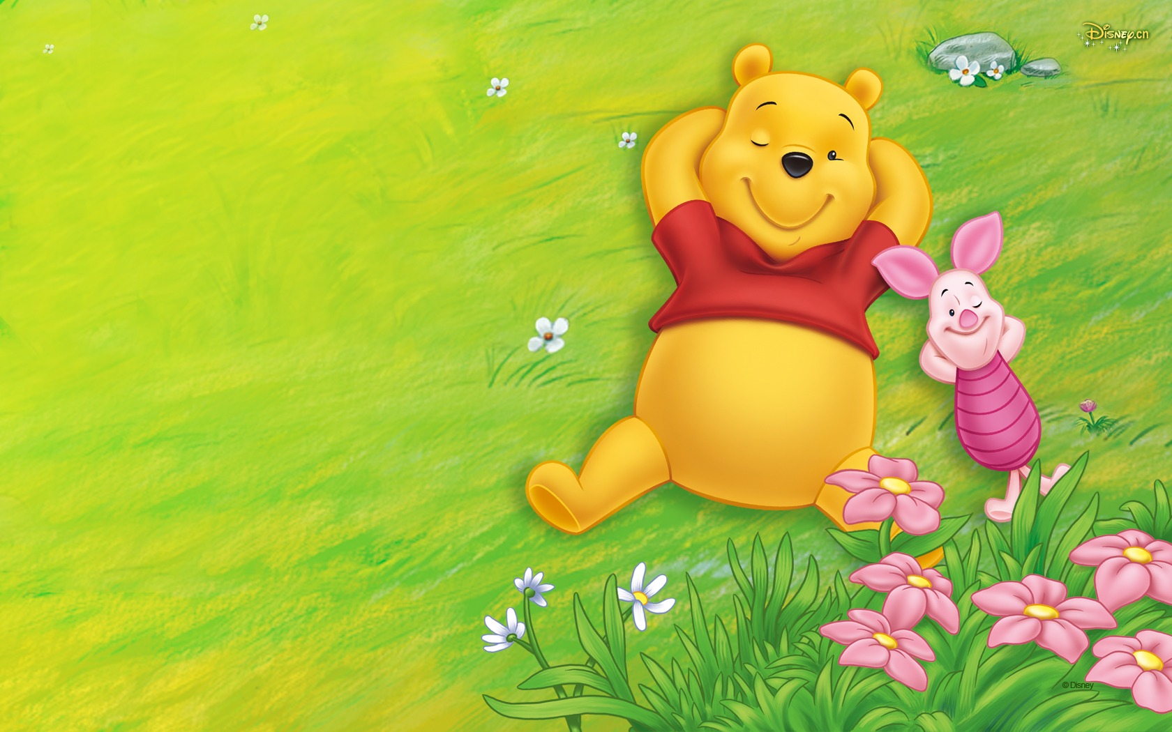 Walt Disney Cartoon Winnie The Pooh Wallpaper