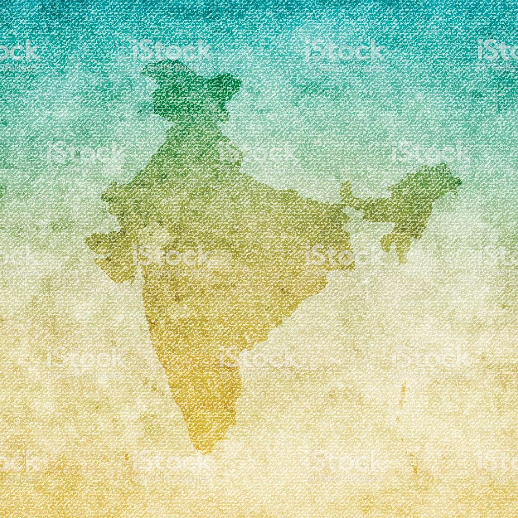 India Map On Grunge S Background Stock Illustration