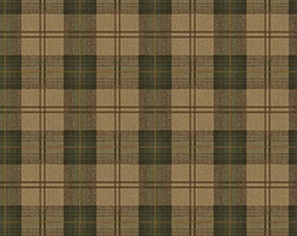 Classic Plaid Wallpaper   Brown Olive