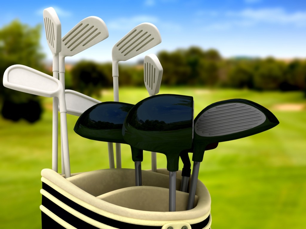 3d Golf Clubs Wallpaper For Android High Resolution