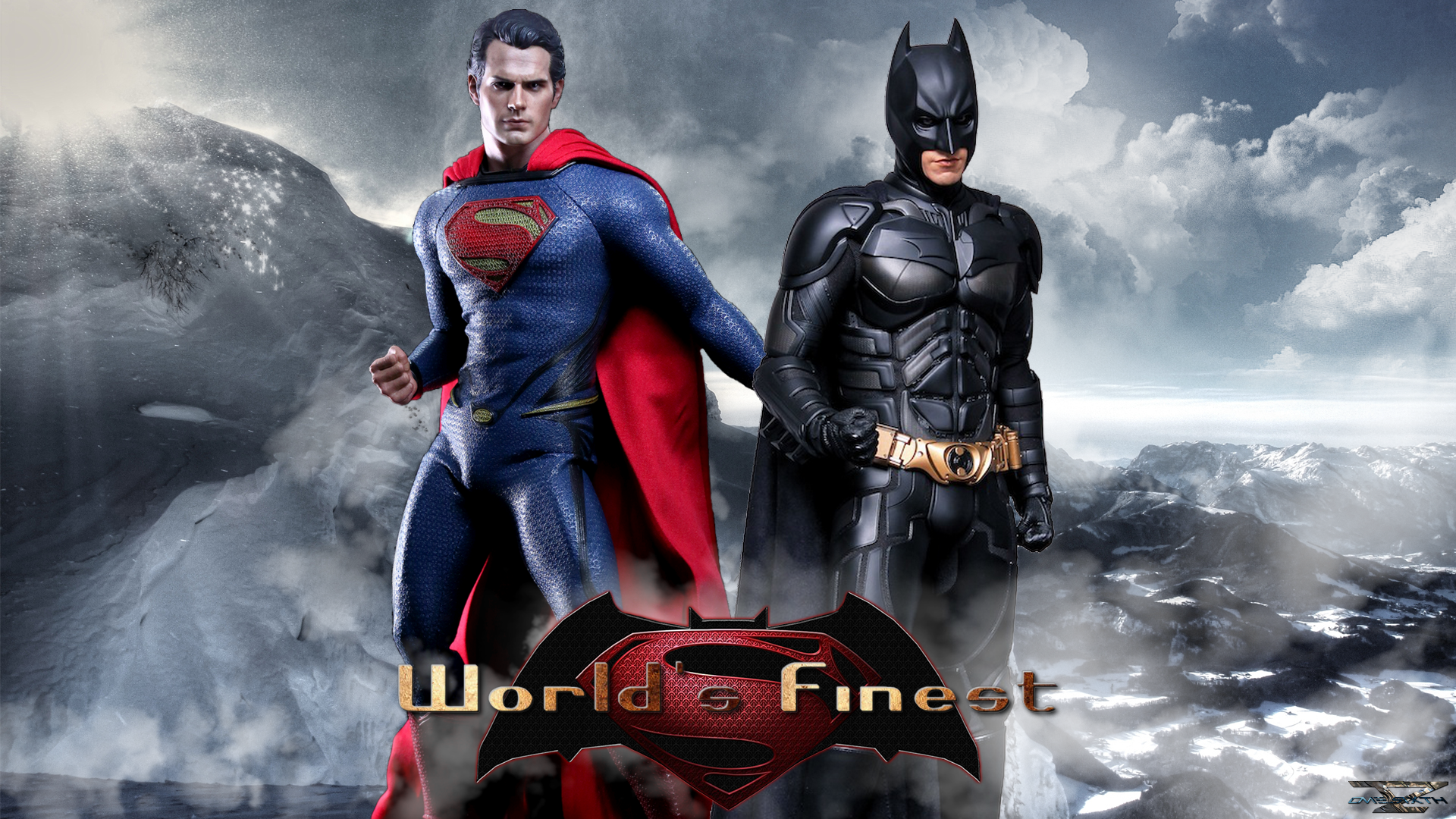 Batman Vs Superman World S Finest Hot Toys Full HD Wallpaper
