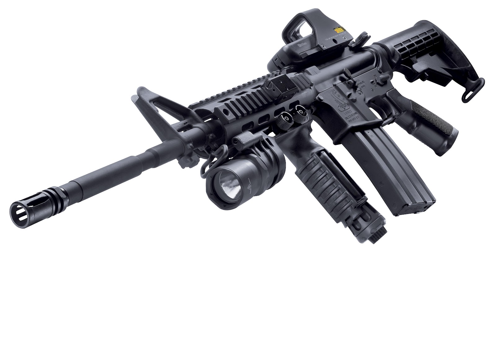 M4a1 Assault Rifle HD Desktop Wallpaper