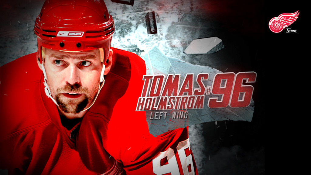 Thomas Holmstrom Red Wings Wallpaper HD Pictures In High