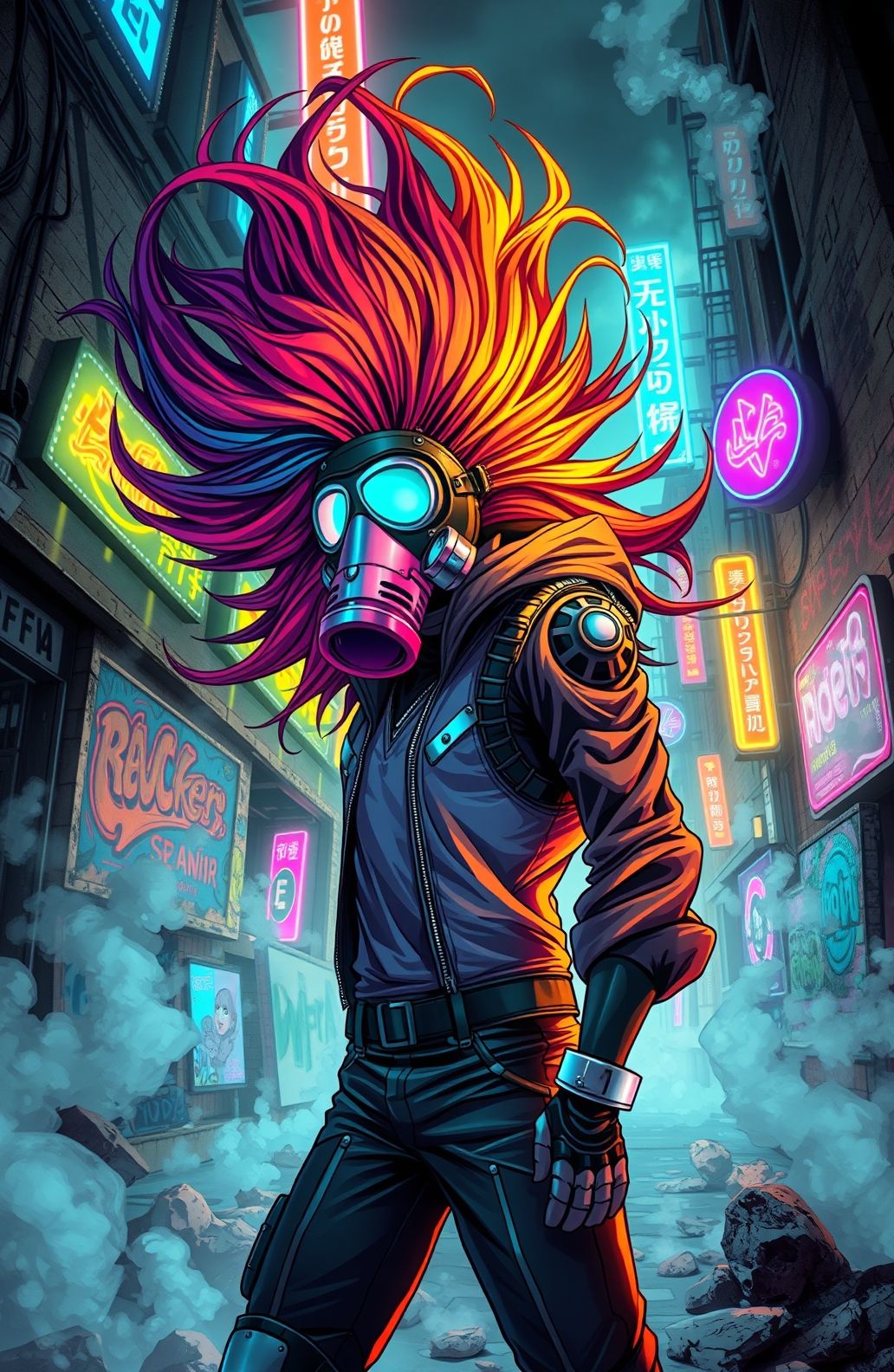 Anime Gas Mask Wallpaper