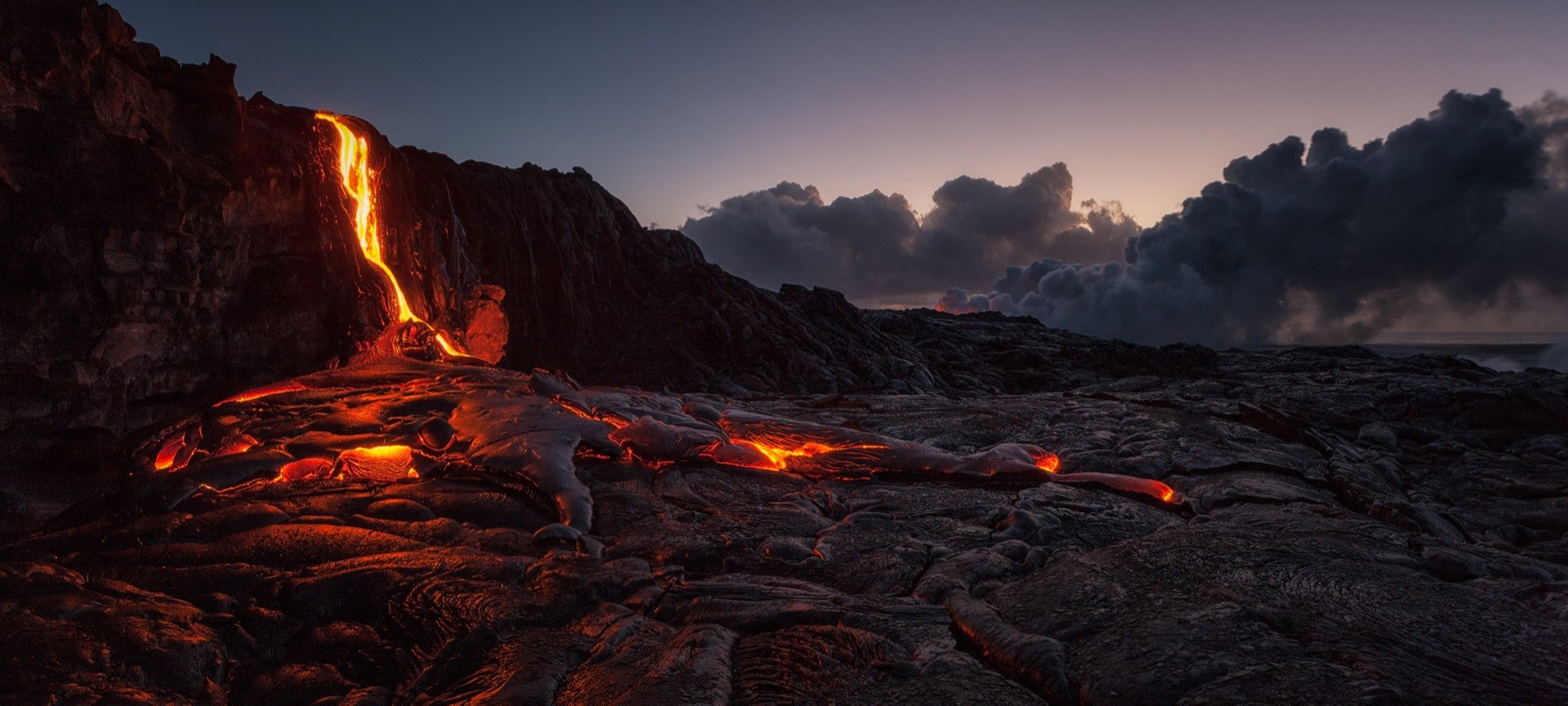 Tom Kualii Nature Volcano Hawaii Island Lava Rocks Volcanic