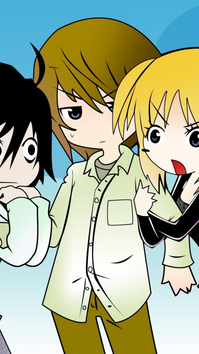 Amane Misa Anime Cartoon Wallpaper Background iPhone 5s 5c
