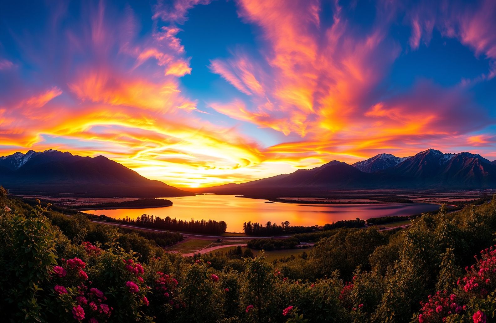 Monitor Panoramic Wallpaper