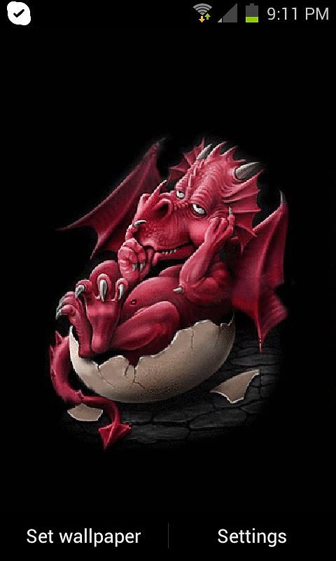 Baby Dragon Live Wallpaper Android