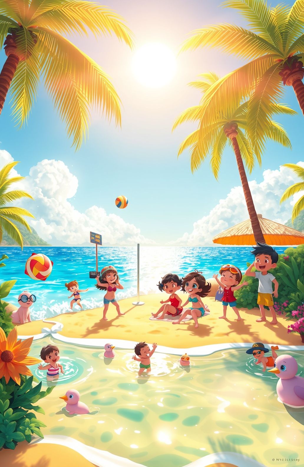 Summertime Saga Wallpaper