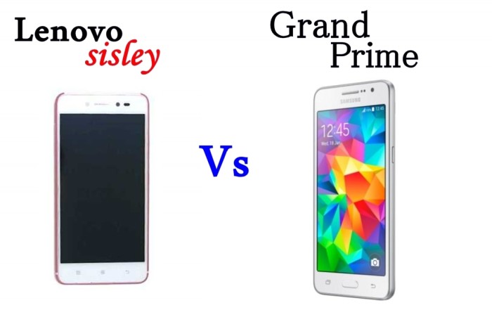 Comparison Samsung Galaxy Grand Prime vs Lenovo Sisley