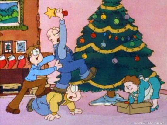 Scene From A Garfield Christmas Special