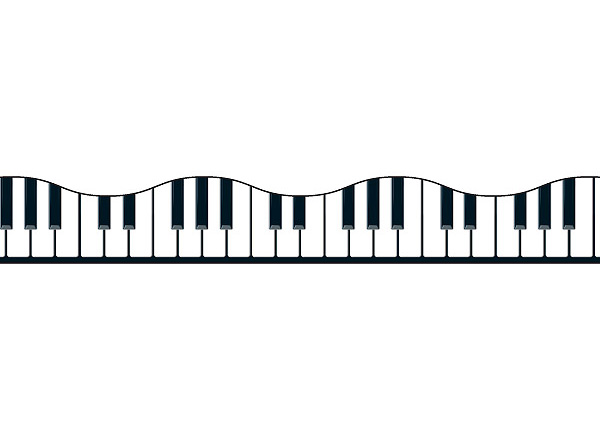 Musical Keyboard Border