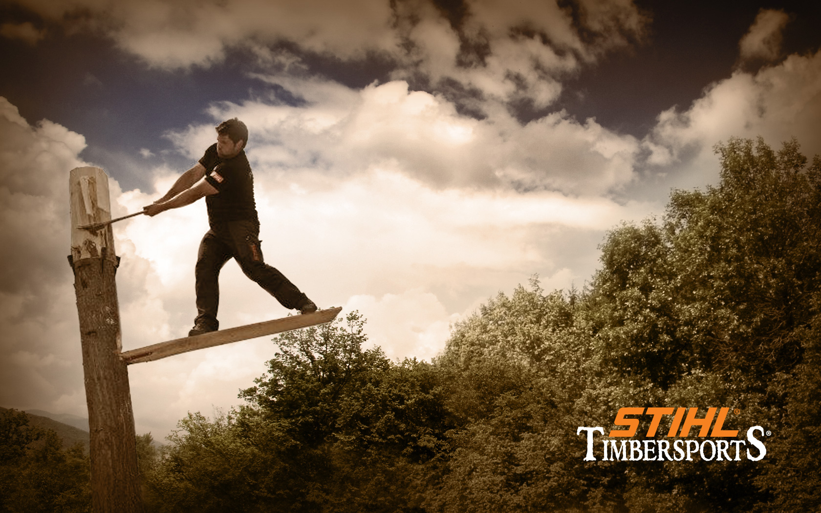 Stihl Timbersports Able Wallpaper Background