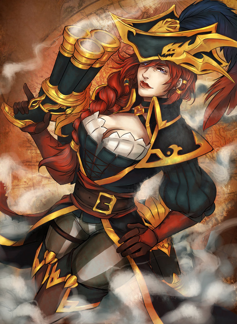 Captain Miss Fortune By Erikarikari