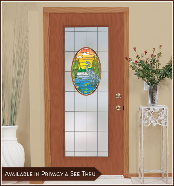 Stained Glass Window And Door Panel Lost Lake Wallpaper For Windows