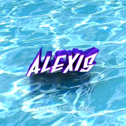 3d Name Wallpaper Image For The Of Alexis