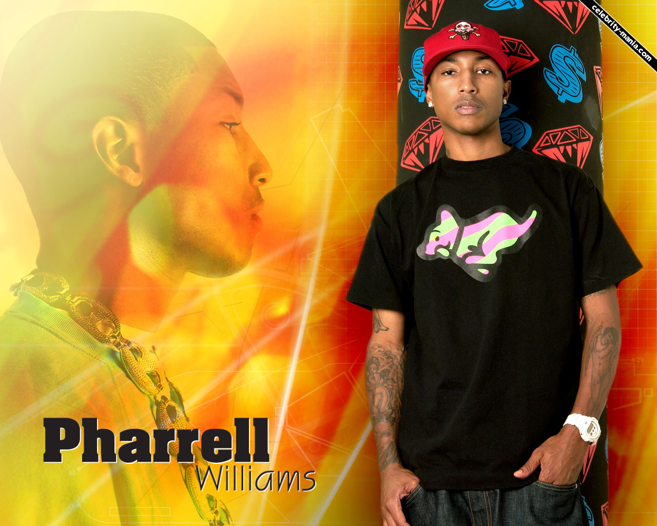 Fond Cran Pharrell Williams Wallpaper Musique Star