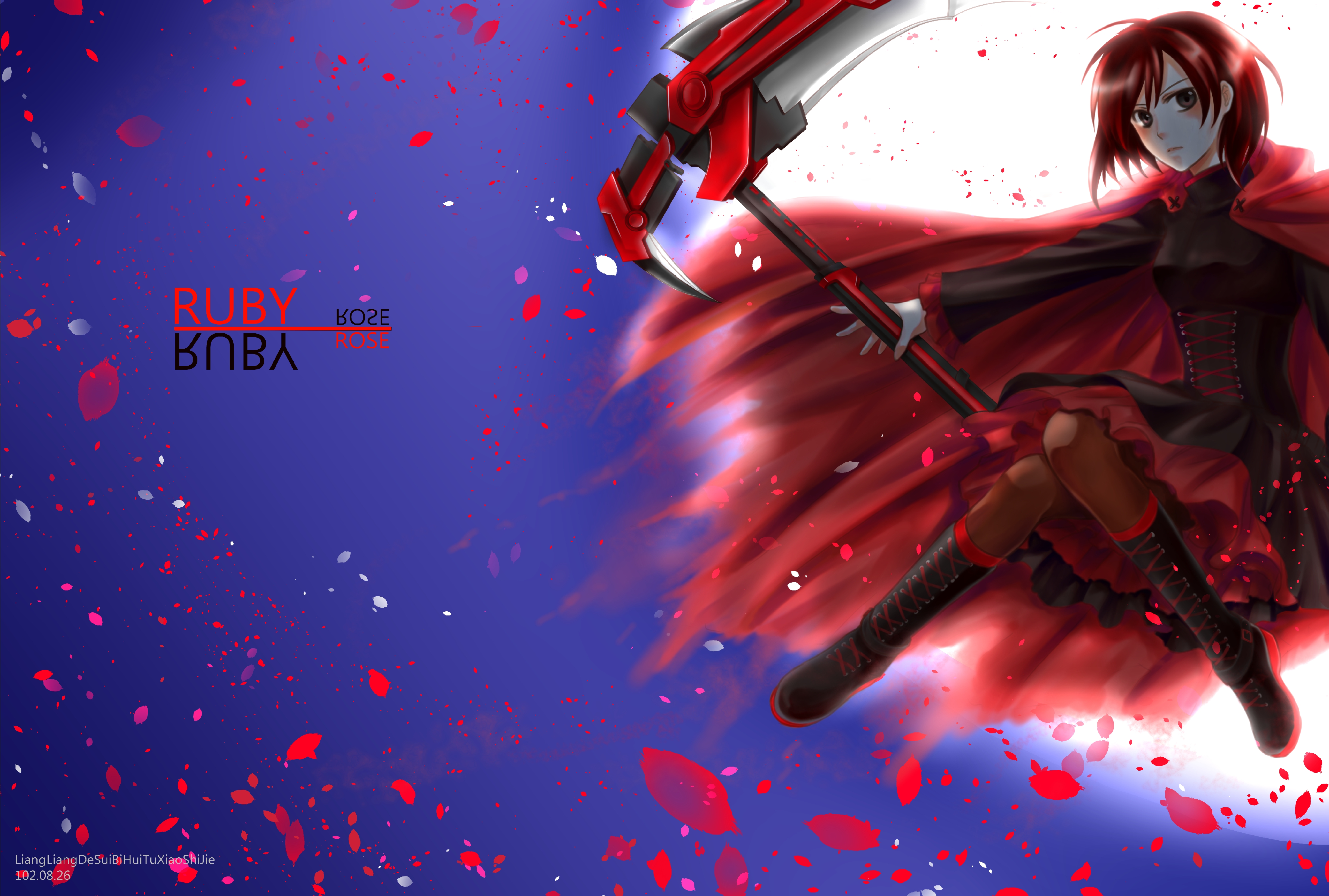 Free Download Rwby Ruby Rose Hd Wallpaper Background 48x3296 For Your Desktop Mobile Tablet Explore 50 Rwby Iphone 5 Wallpaper Iphone 5s Wallpaper Rwby Wallpaper Download Rwby Blake Wallpaper