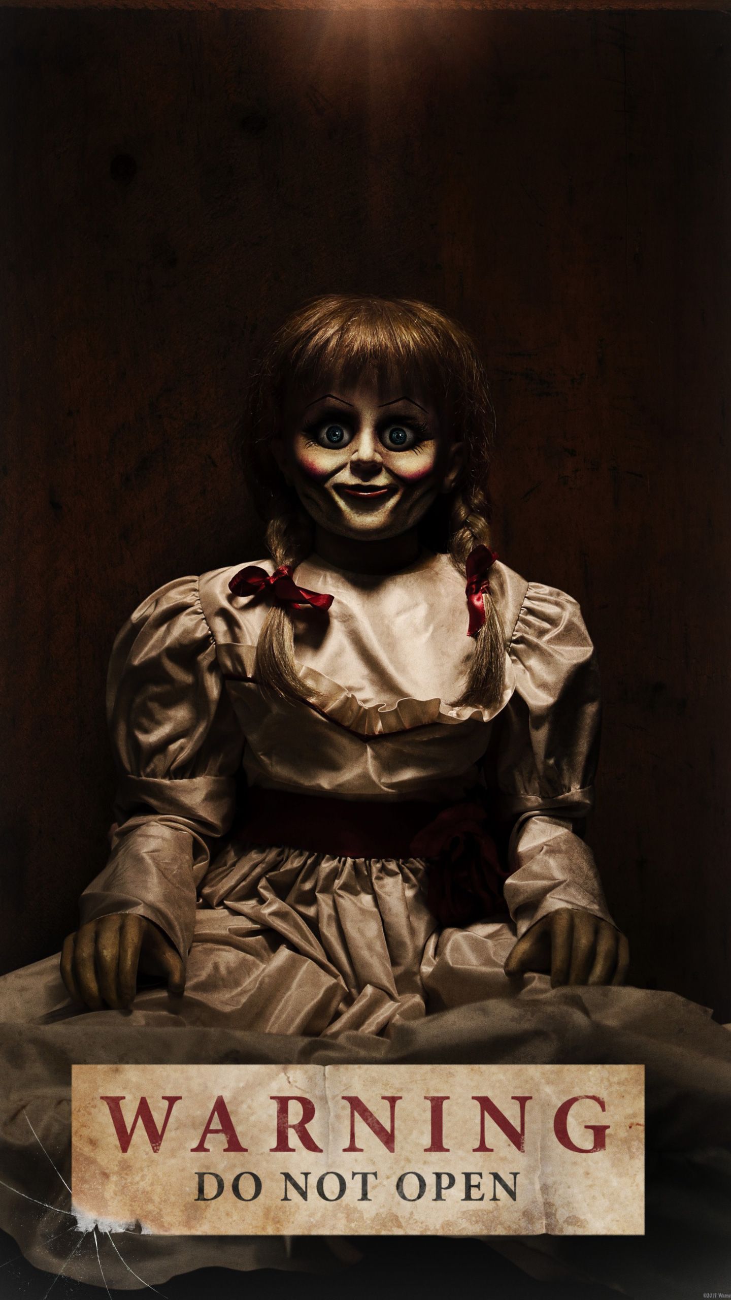 Annabelle Girl Horror Mobile HD Wallpaper Scary