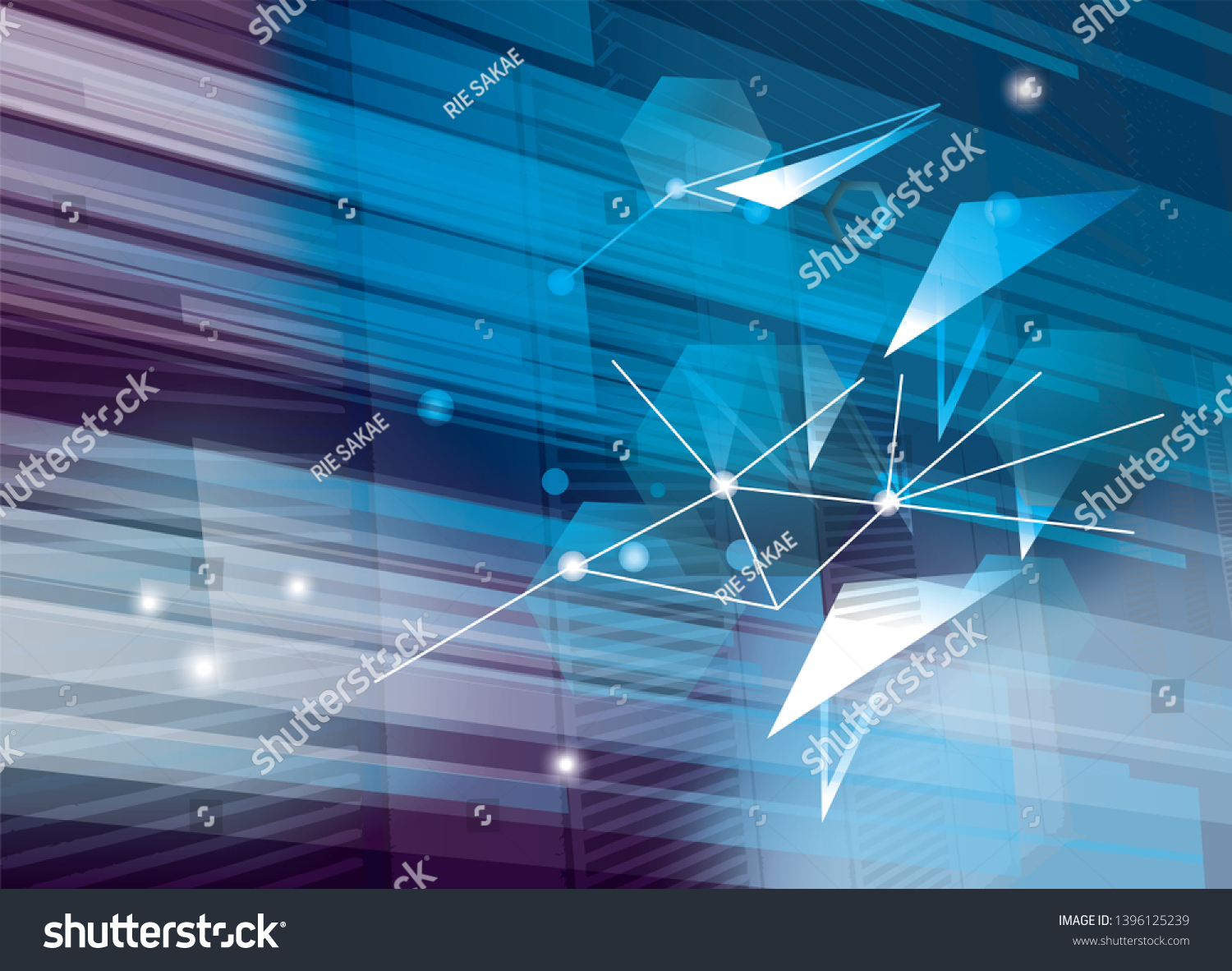 Sf Cool Background High Tech Stock Vector Royalty