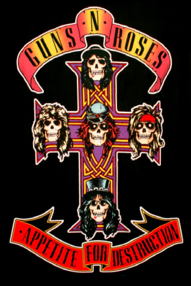 Guns N Roses Music Background For Your iPhone