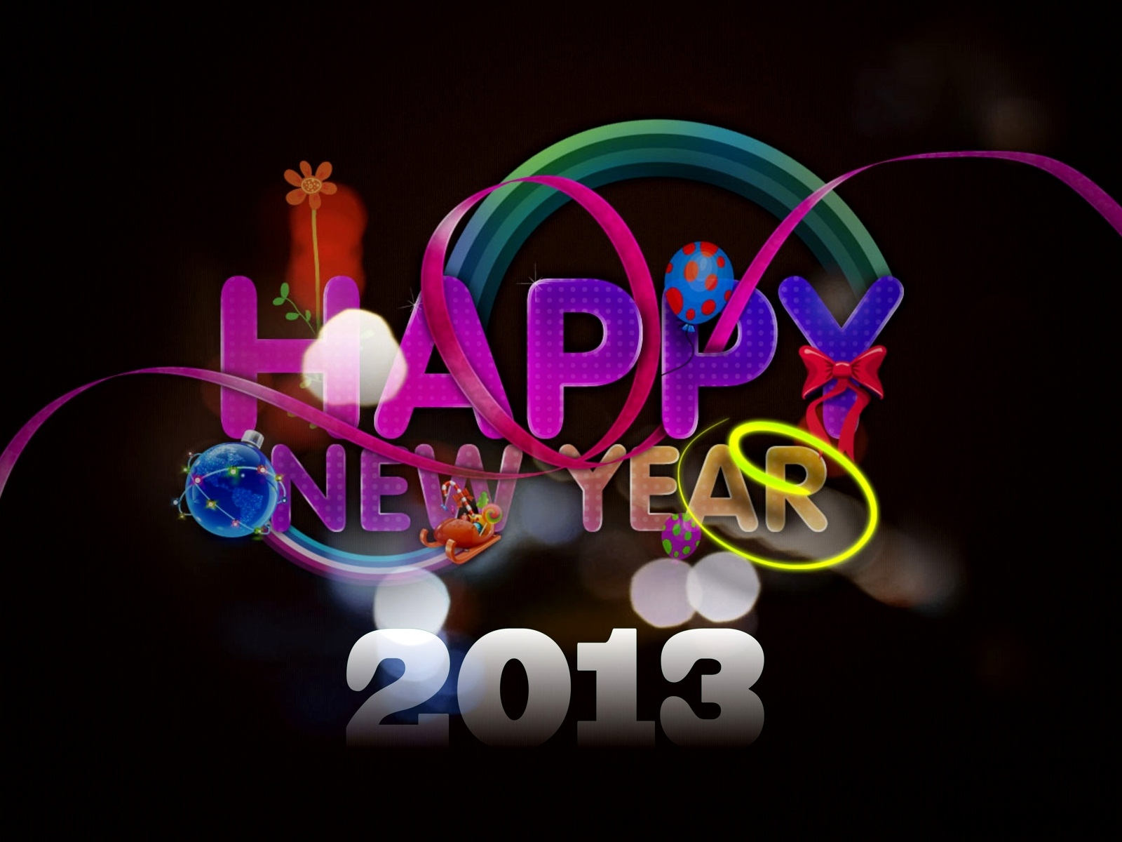 And Happy New Year Wallpaper HD Background