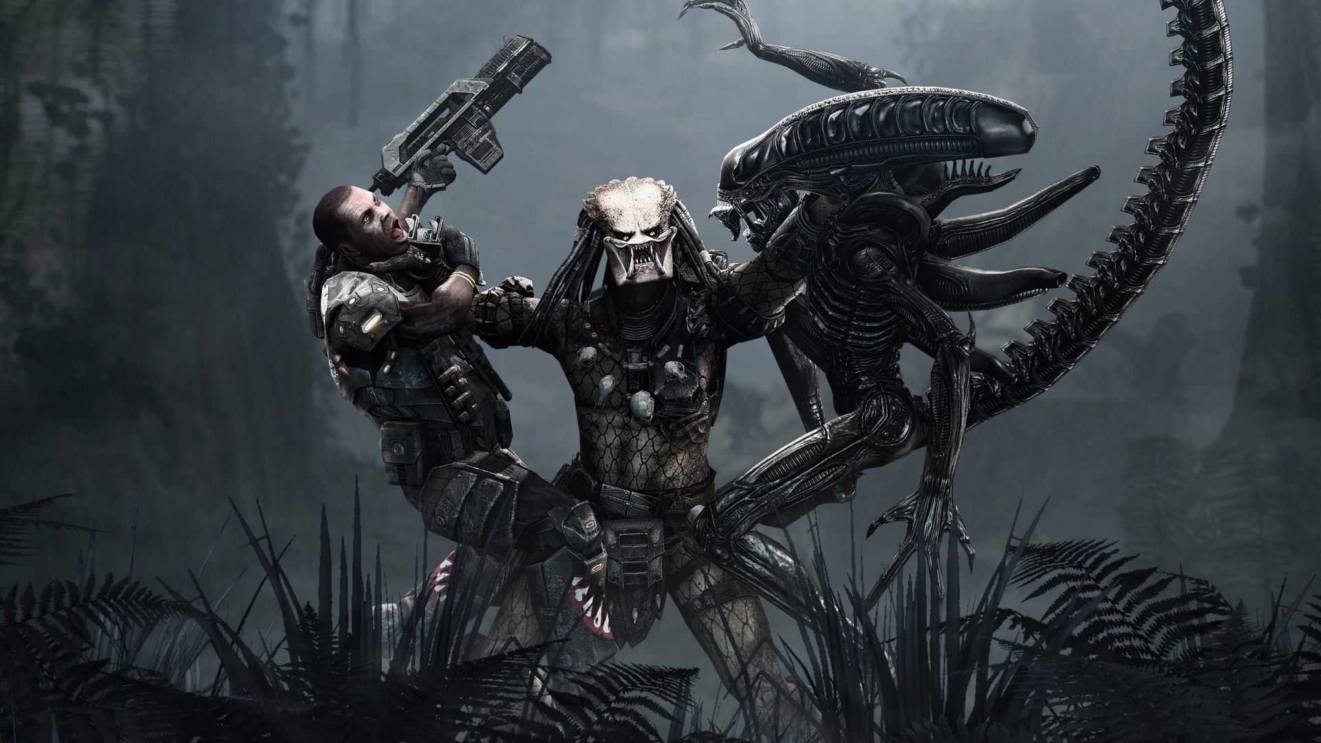 You Can Aliens Predator Wallpaper Game In Your Puter