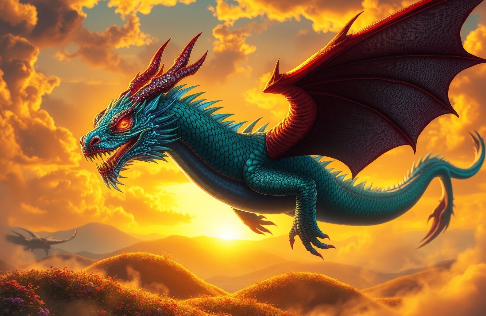 Cool Dragon Wallpaper