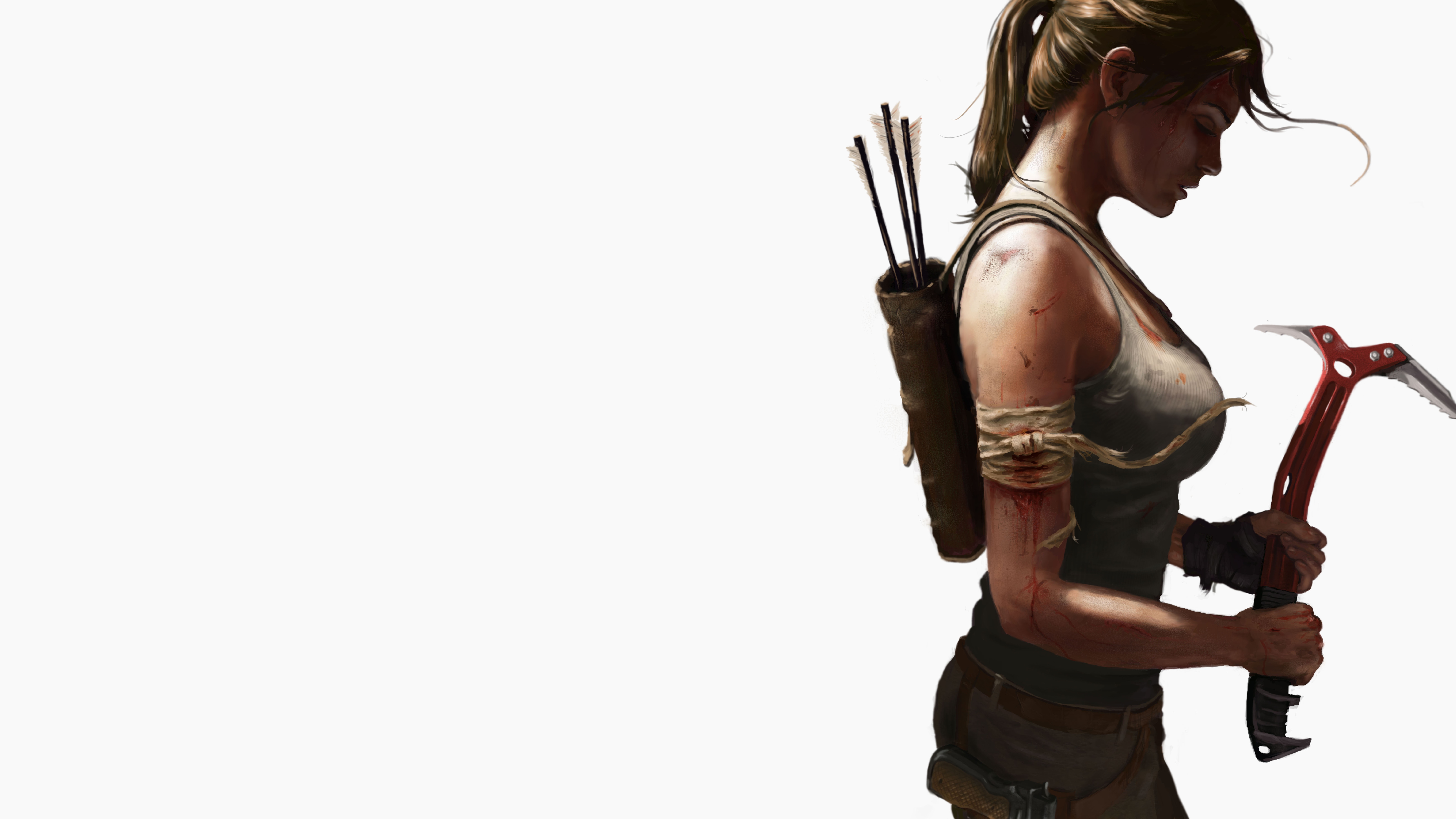 4k Lara Croft Wallpaper Background Image