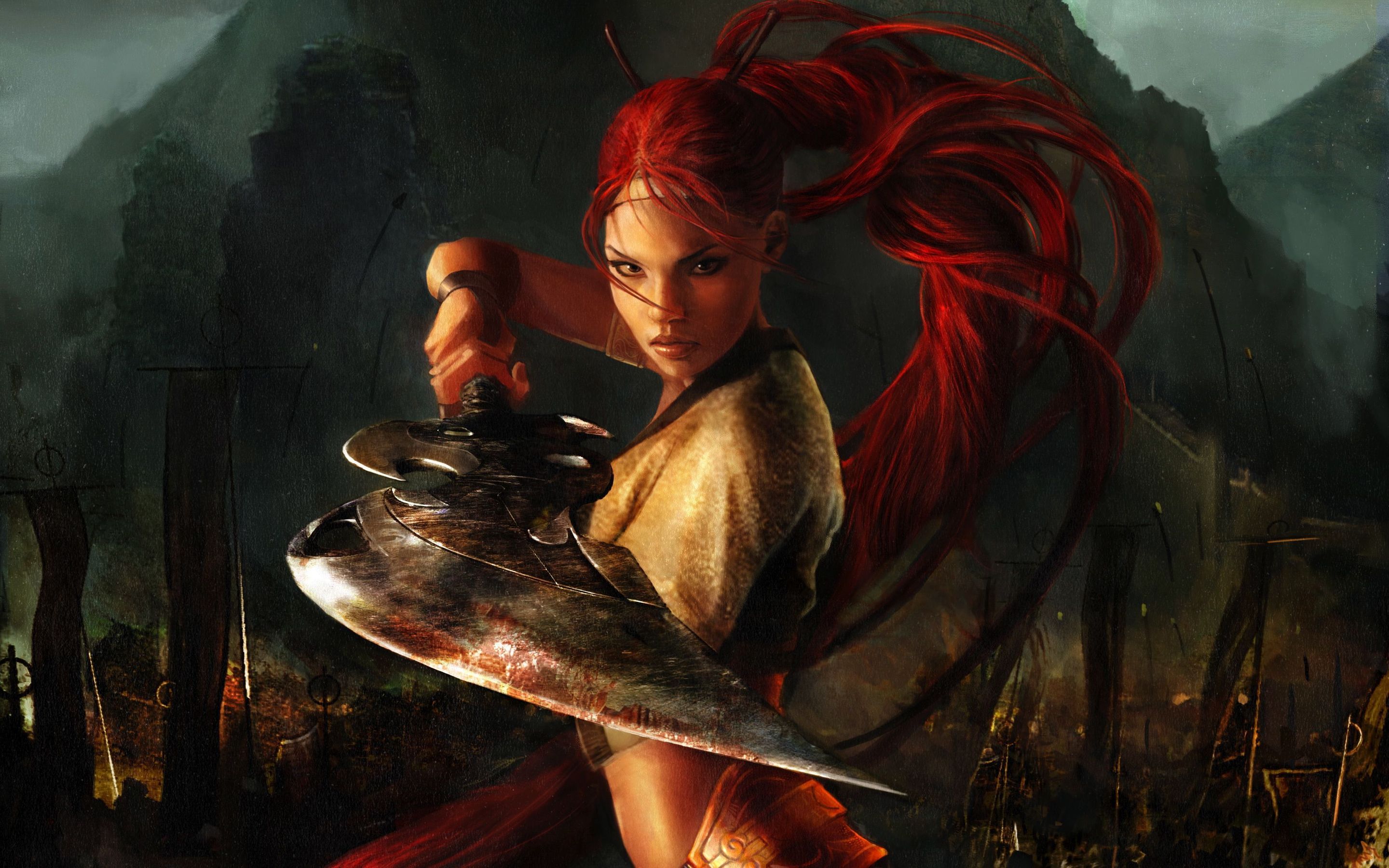 Free Download Heavenly Sword Wallpaper Hd Wallpapers 2880x1800 For