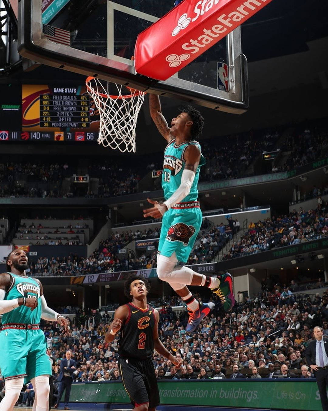 Ja Morant Dunk Wallpaper