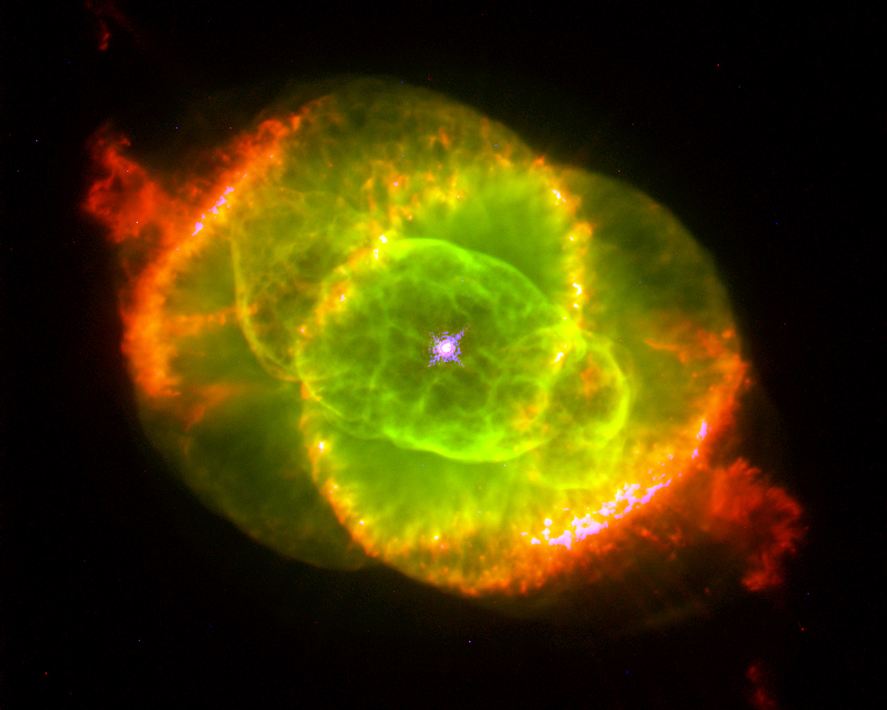 The Cat S Eye Nebula Esa Hubble